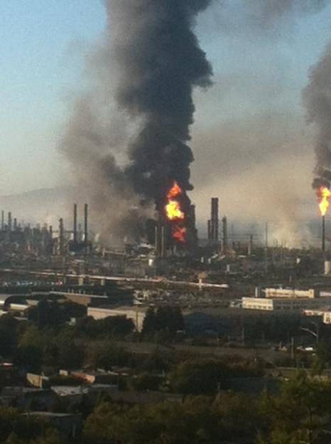 Chevron fire